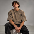 H7 T-shirt Light Brown Acid Wash FORGE