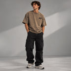 H7 T-shirt Light Brown Acid Wash FORGE