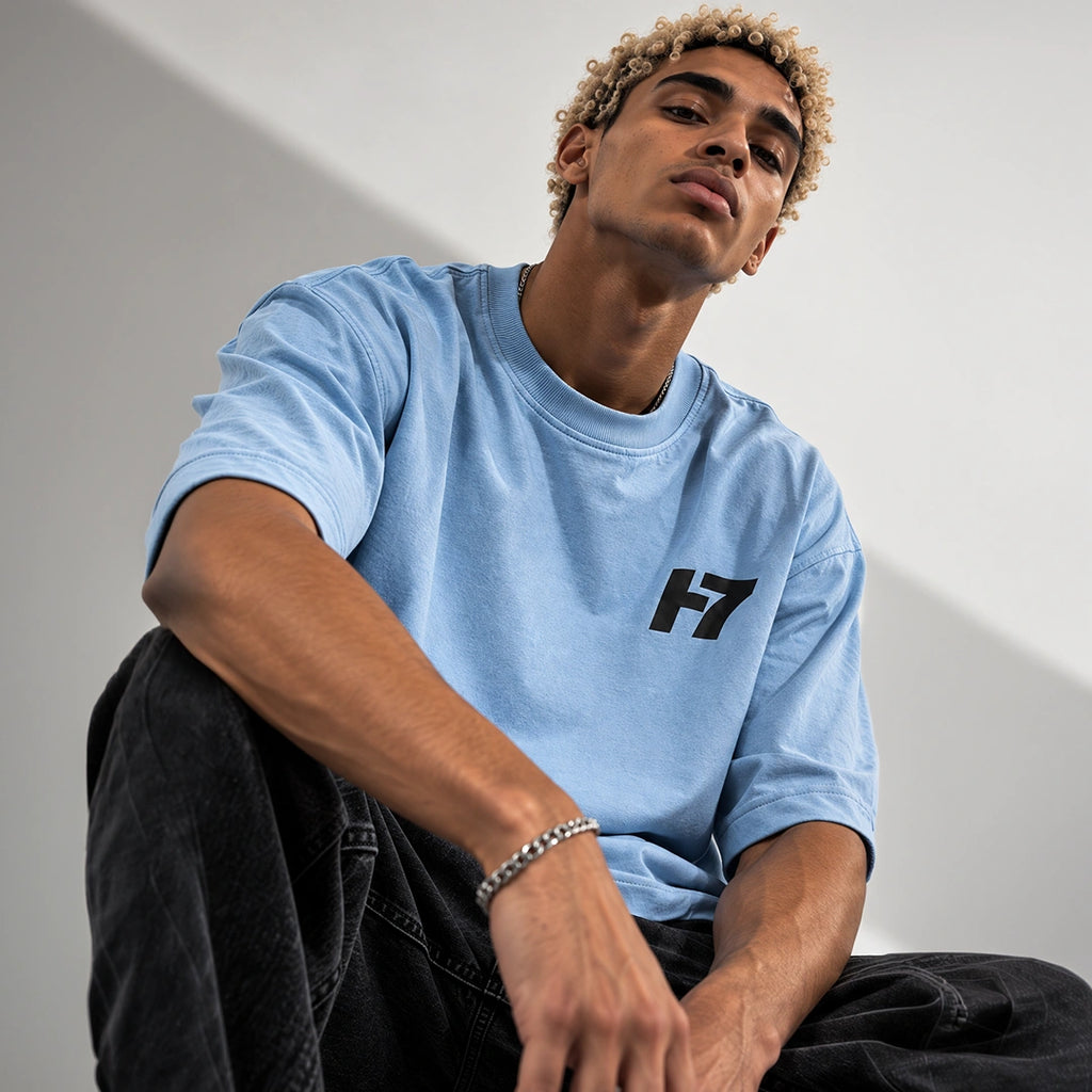 H7 T-shirt Steel Gray