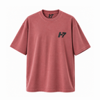 H7 T-shirt Dusty Rose Acid Wash GRIT