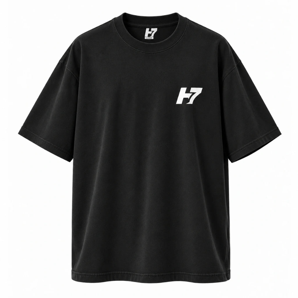 H7 T-shirt 6 Black STEEL