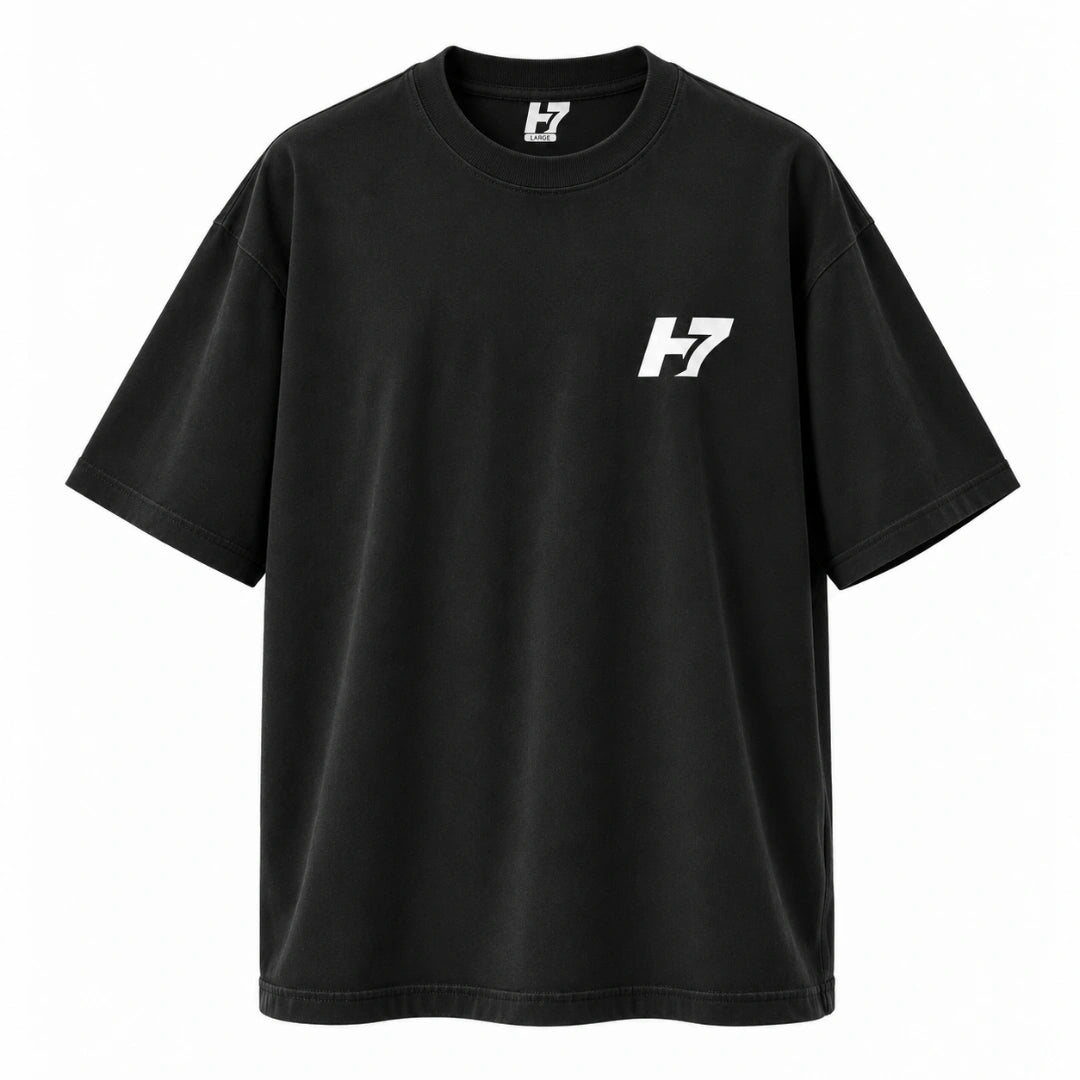 H7 T-shirt 6 Black STEEL