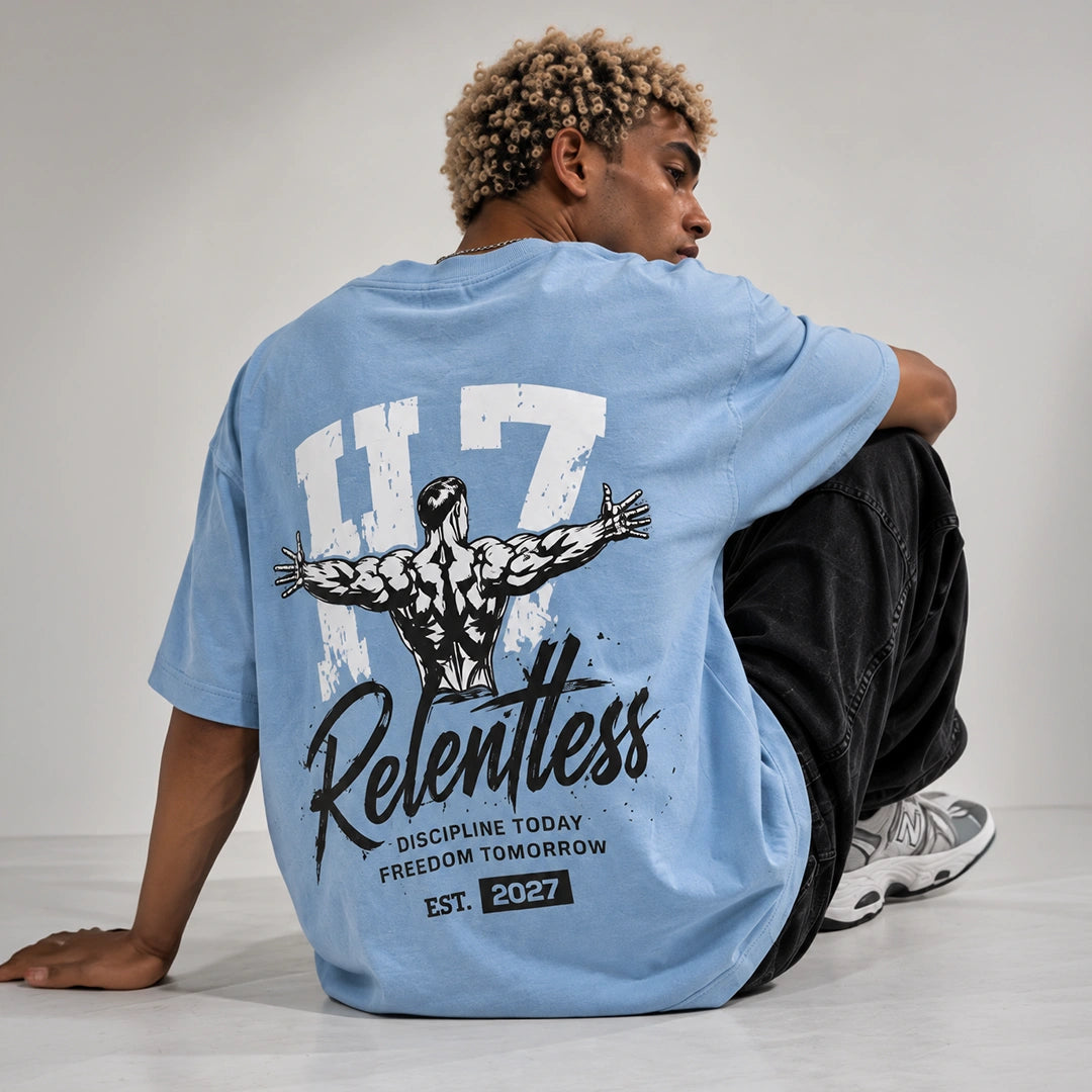 H7 T-shirt Steel Gray