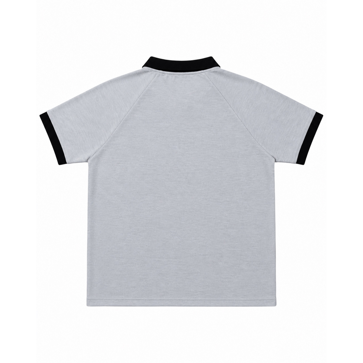 H7 Oversized Polo – Light Gray