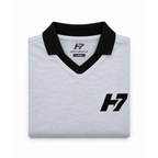H7 Oversized Polo – Light Gray