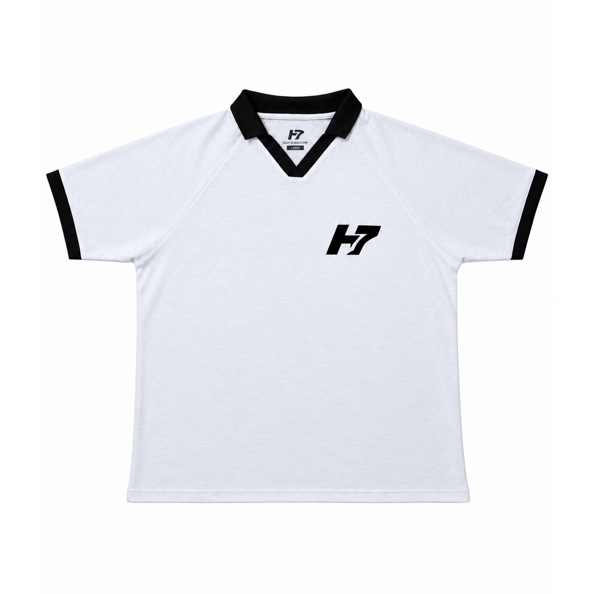 H7 Oversized Polo – Light Gray