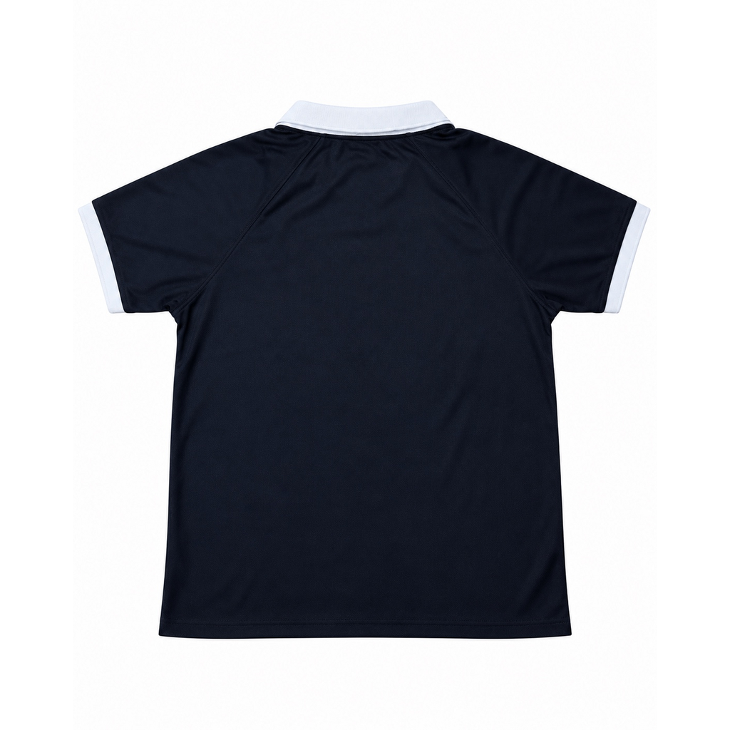 H7 Oversized Polo – Navy Blue