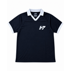 H7 Oversized Polo – Navy Blue